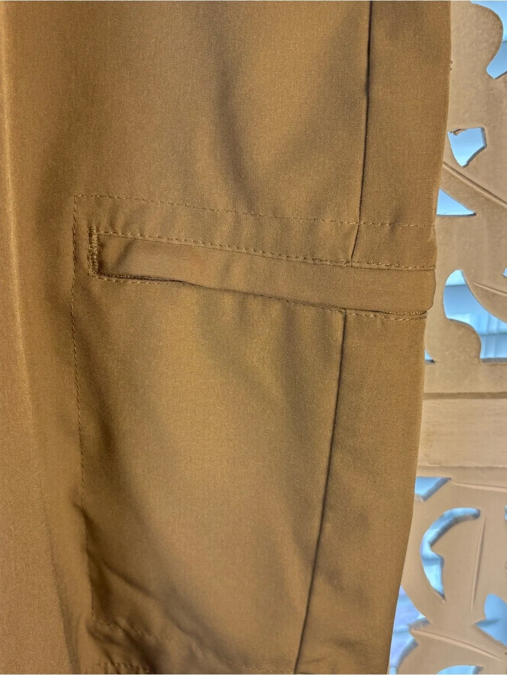 Birdie Bound Men’s Khaki Shorts Size 36 Casual Golf Chino Shorts